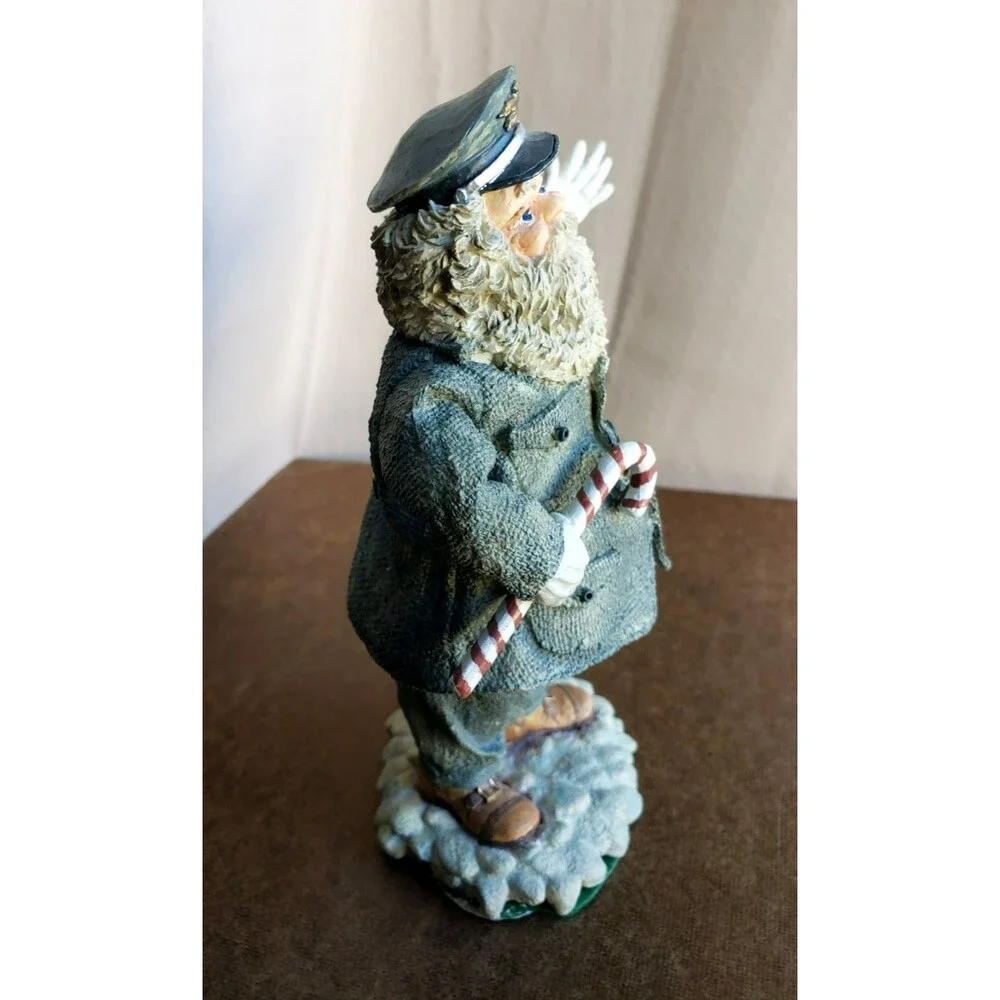 Vintage PROFESSIONAL SANTA POLICEMAN FIGURINE Hamilton Gifts Heirloom Tradition